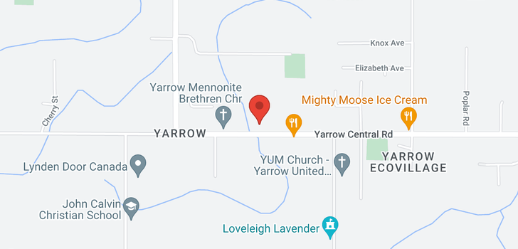 map of 42057 YARROW CENTRAL ROAD